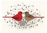 Harper - Cardinal Courtship<br>Boxed Holiday Cards